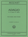 アダージョ・ト長調・k.580a（モーツァルト）（オーボエ＋ピアノ）【Adagio in G major, K.580a 】