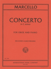 オーボエ協奏曲 ・ハ短調（ベネデット・マルチェッロ）（オーボエ+ピアノ）【Concerto in C minor 】