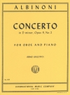 オーボエ協奏曲 ・ニ短調・Op.9・No. 2（トマゾ・アルビノーニ）（オーボエ+ピアノ）【Concerto in D minor, Opus 9, No. 2】