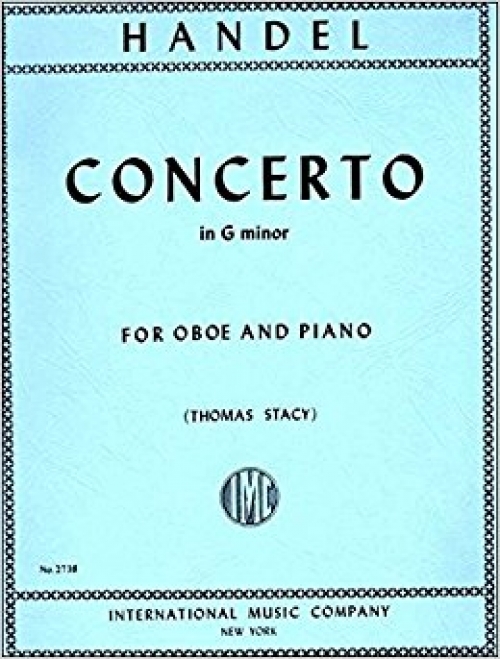 オーボエ協奏曲 ・ト短調 (ヘンデル)（オーボエ+ピアノ）【Concerto in 