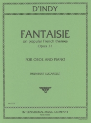 幻想曲・Op.31（ヴァンサン・ダンディ）（オーボエ+ピアノ）【Fantasie, Opus 31 】