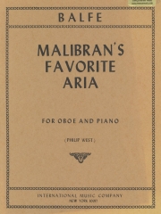 マリブランのアリア（オーボエ+ピアノ）【Malibran's Favorite Aria】