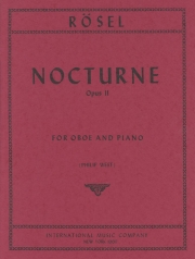 ノクターン・Op.11（ルドルフ・アーサー・レーゼル）（オーボエ+ピアノ）【Nocturne, Opus 11】