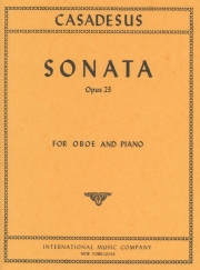 ソナタ・ヘ長調・Op.23（ロベール・カサドシュ） （オーボエ+ピアノ）【Sonata in F major, Opus 23】