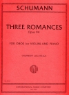 3つのロマンス・Op.94（ロベルト・シューマン）（オーボエ+ピアノ）【Three Romances, Opus 94 】