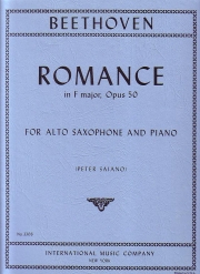 ロマンス・ヘ長調・Op.50bis（ベートーヴェン）（アルトサックス+ピアノ）【Romance in F major, Opus 50bis 】