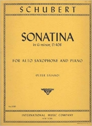 ソナタ・ト短調・D. 408（フランツ・シューベルト）（アルトサックス+ピアノ）【Sonatina in G minor, D. 408 】