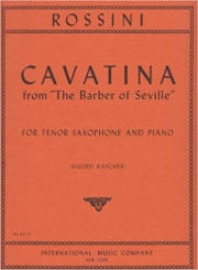 カヴァティーナ「セビリアの理髪師」より（ジョアキーノ・ロッシーニ）（テナーサックス+ピアノ）【Cavatina】