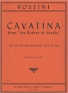 カヴァティーナ「セビリアの理髪師」より（ジョアキーノ・ロッシーニ）（テナーサックス+ピアノ）【Cavatina】