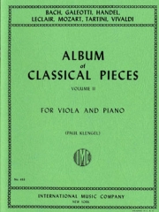 24のクラシカル小品のアルバム・Vol.2 (ヘンデル)（ヴィオラ+ピアノ）【Album of 24 Classical Pieces: Volume　II 】