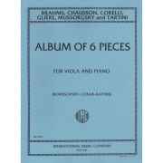 6の小品アルバム（ヴィオラ+ピアノ）【Album of Six Pieces 】