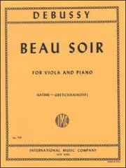 美しき夕暮れ（クロード・ドビュッシー）（ヴィオラ+ピアノ）【Beau Soir 】