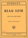 美しき夕暮れ（クロード・ドビュッシー）（ヴィオラ+ピアノ）【Beau Soir 】