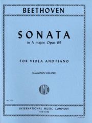 チェロ・ソナタ・イ長調・Op.69（ベートーヴェン）（ヴィオラ+ピアノ）【Cello Sonata in A major, Opus 69 】