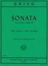 チェロ・ソナタ・イ短調・Op.36（エドヴァルド・グリーグ）（ヴィオラ+ピアノ）【Cello Sonata in A minor Opus 36】