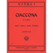 シャコンヌ・ト短調（トマソ・アントニオ・ヴィターリ）（ヴィオラ+ピアノ）【Ciaconna in G minor】