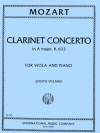 クラリネット協奏曲・イ長調・K. 622（モーツァルト）（ヴィオラ+ピアノ）【Concerto in A major (Clarinet), K. 622 】