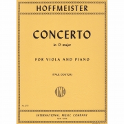 協奏曲・ニ長調（フランツ・アントン・ホフマイスター）（ヴィオラ）【Concerto in D major (revised)】