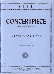 演奏会用小品・ト短調・Op.46（ハンス・ジット）（ヴィオラ）【Concertpiece in G minor, Opus 46 】