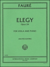 哀歌・Op.24（ガブリエル・フォーレ）（ヴィオラ＋ピアノ）【Elegy, Opus 24】