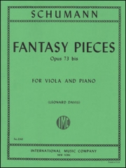 幻想小曲集・Op.73（ロベルト・シューマン） （ヴィオラ+ピアノ）【Fantasy Pieces, Opus 73】