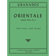 オリエンターレ(スペイン舞曲・第2番より)（エンリケ・グラナドス）（ヴィオラ+ピアノ）【Orientale (Spanish Dance No. 2)】