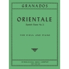 オリエンターレ(スペイン舞曲・第2番より)（エンリケ・グラナドス）（ヴィオラ+ピアノ）【Orientale (Spanish Dance No. 2)】