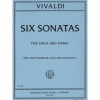 6つのチェロ協奏曲（アントニオ・ヴィヴァルディ）（ヴィオラ+ピアノ）【Six Cello Sonatas】