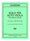 Solo per Alto Viola（フェリス・ジャルディーニ）（ヴィオラ+ピアノ）