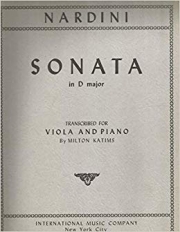 ソナタ・ニ長調（ピエトロ・ナルディーニ）（ヴィオラ+ピアノ）【Sonata in D major】