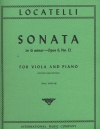 ソナタ・ト短調・Op.6・No.12（ピエトロ・ロカテッリ）（ヴィオラ+ピアノ）【Sonata in G minor (revised), Opus 6, No. 12】