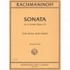 ソナタ・ト短調・Op.19（セルゲイ・ラフマニノフ）（ヴィオラ+ピアノ）【Sonata in G minor, Opus 19】