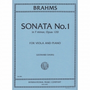 ソナタ・1番・ヘ短調・Op.120（ヨハネス・ブラームス）（ヴィオラ+ピアノ）【Sonata No. 1 in F minor, Opus 120】