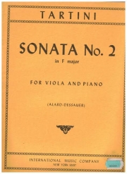 ソナタ・No.2・ヘ長調（ジュゼッペ・タルティーニ）（ヴィオラ+ピアノ）【Sonata No. 2 in F major】