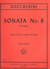 ソナタ・No.6・イ長調（ルイジ・ボッケリーニ）（ヴィオラ+ピアノ）【Sonata No. 6 in A major】