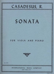ソナタ・Op.12（ロベール・カサドシュ）（ヴィオラ+ピアノ）【Sonata, Opus 12】