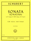 ソナタ・ニ長調・Op.137（フランツ・シューベルト）（ヴィオラ+ピアノ）【Sonatina in D major, Opus 137 】