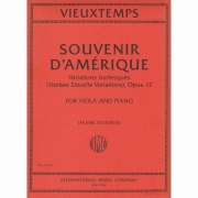 アメリカの思い出「ヤンキー・ドゥードゥル」（アンリ・ヴュータン）（ヴィオラ+ピアノ）【Souvenir d'Amérique, Variations burlesques (Yankee Doodle】