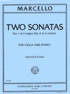 2つのソナタ（ヘ長調＆ト短調・Nos.1＆4）（ベネデット・マルチェッロ）（ヴィオラ+ピアノ）【Two Sonatas (F major & G minor, Nos. 1 & 4)】