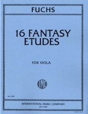 16のファンタジー・エチュード（リリアン・フックス）（ヴィオラ）【16 Fantasy Etudes】