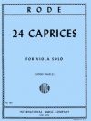 24のカプリス（ピエール・ロード）（ヴィオラ）【24 Caprices】