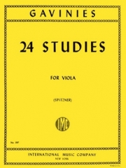 24の練習曲（ピエール・ガヴィニース）（ヴィオラ）【24 Studies 】