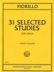 31の選ばれた練習曲（フェデリーゴ・フィオリッロ）（ヴィオラ）【31 Selected Studies】