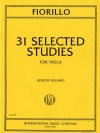 31の選ばれた練習曲（フェデリーゴ・フィオリッロ）（ヴィオラ）【31 Selected Studies】