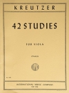42の練習曲（ロドルフ・クレゼール）（ヴィオラ）【42 Studies】