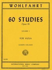 60の練習曲・Op.45・Vol.1（フランツ・ヴォールファールト）（ヴィオラ）【60 Studies, Opus 45: Volume I 】