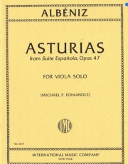アストゥリアス（スペイン組曲・Op.47より）（イサーク・アルベニス）（ヴィオラ）【Asturias (from Suite Espanola, Opus 47)】
