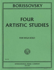 4つの芸術的な練習曲（バッハ）（ヴィオラ）【Four Artistic Studies】