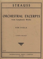 リクエストによる管弦楽抜粋曲集（リヒャルト・シュトラウス）（ヴィオラ）【Orchestral Excerpts. List of contents on request 】