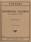 リクエストによる管弦楽抜粋曲集（リヒャルト・シュトラウス）（ヴィオラ）【Orchestral Excerpts. List of contents on request 】